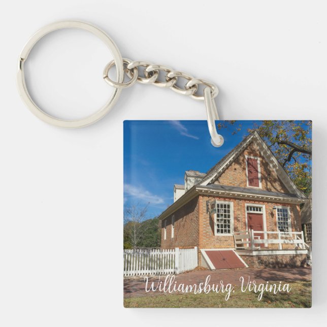 Colonial Williamsburg Virginia Key Ring (Front)