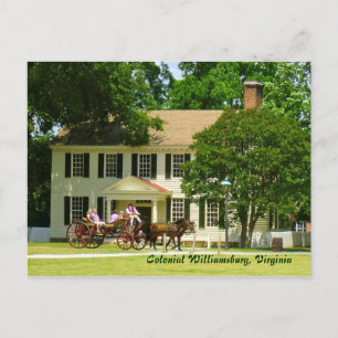 Colonial Williamsburg, Virginia Postcard