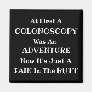 Colonoscopy Adventure Magnet