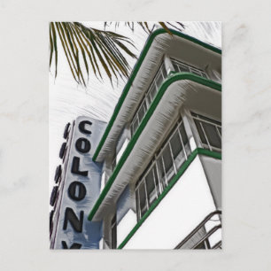 Colony Hotel, Miami Postcard