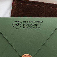 Colony of Bats Halloween Return Address