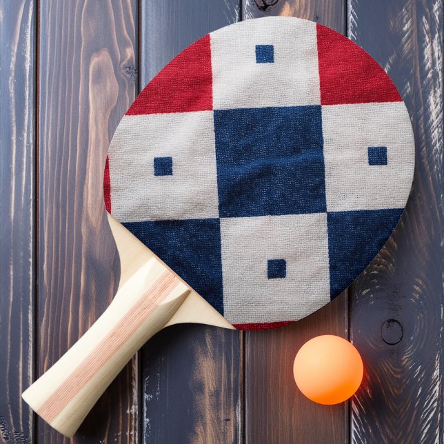 Colony Plaid Ping Pong Paddle (Creator Uploaded)