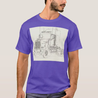 Color abstract Truck 18 T-Shirt
