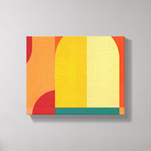 Color Archs Canvas Print