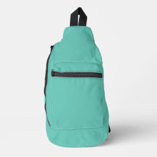 COLOR BISCAY GREEN SLING BAG