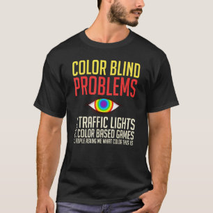Color Blind Test  Glasses Visions T-Shirt