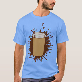 color blob drop coffee boy T-Shirt