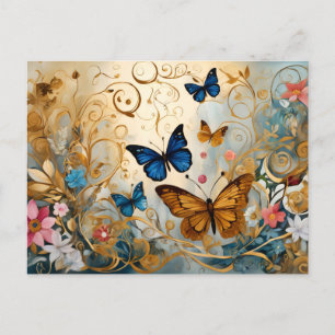 Color Butterfly # 5 Postcard
