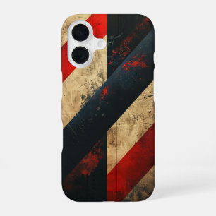 Color Chaos Composition iPhone 16 Case