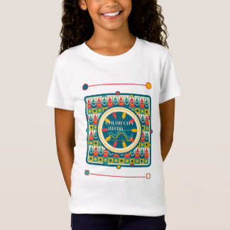 Color Con Historia Abstract Art T-Shirt
