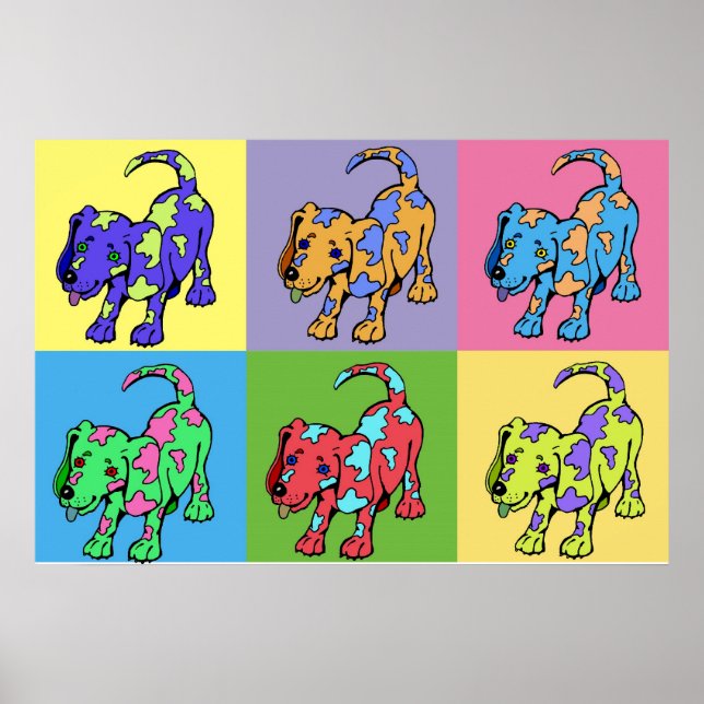 Color Dogs Poster (Front)