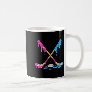 Color Drip Hockey Sticks Youth Tee Funny Ice-hocke Coffee Mug