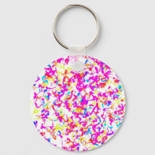 Color explosion key ring
