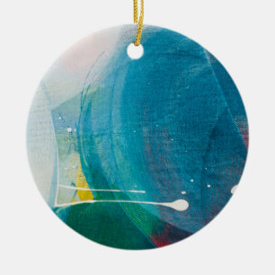 Color Flow Ceramic Tree Decoration