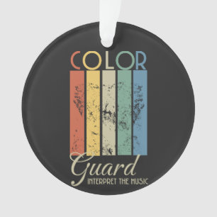 Color Guard "Interpret the Music" Ornament