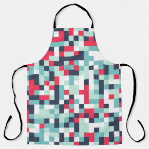 Color Halftone Background. Abstract Multicolor Tex Apron