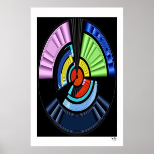 COLOR ILLUSION #01/P POSTER