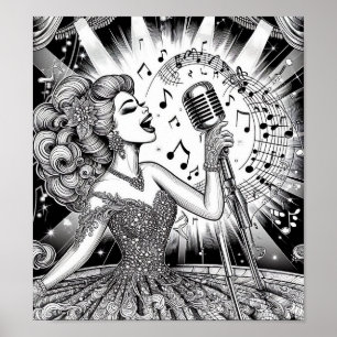 COLOR IT YOURSELF! Adult Coloring Book Poster