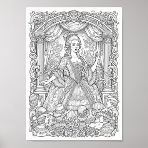 COLOR IT YOURSELF! Adult Coloring Book Poster