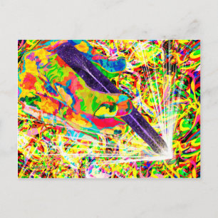 COLOR MAGE POSTCARD