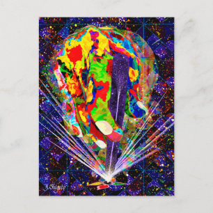 COLOR MAGE POSTCARD