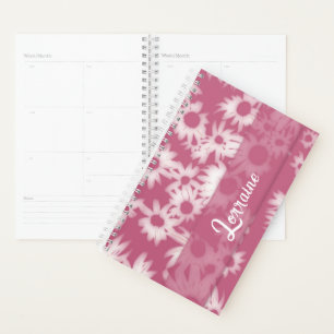 Color Me Daisies Pink Planner