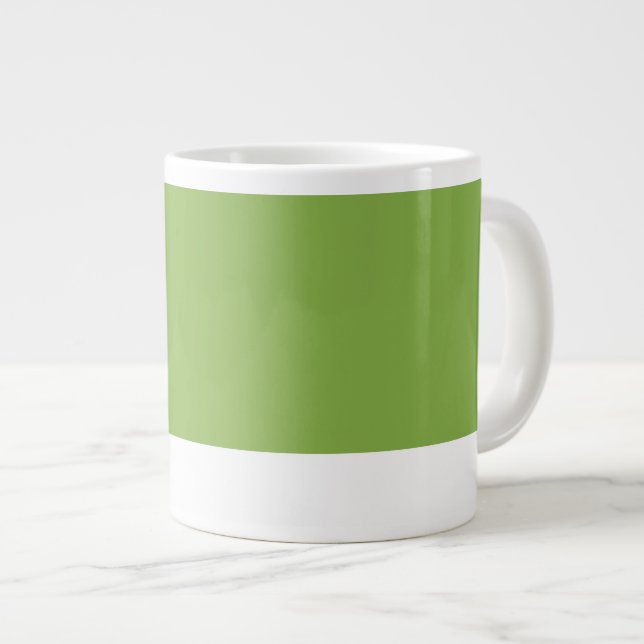 COLOR OF THE YEAR MUG | 2017 | greenery (Front Right)