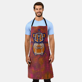 Color pattern apron