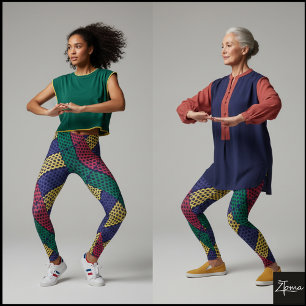 COLOR PATTERN LEGGINGS
