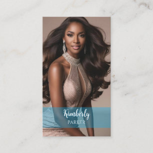 Color Pop Blue Gradient Business Card