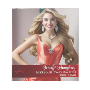 Color Pop Pageant Autograph Pad Notepad