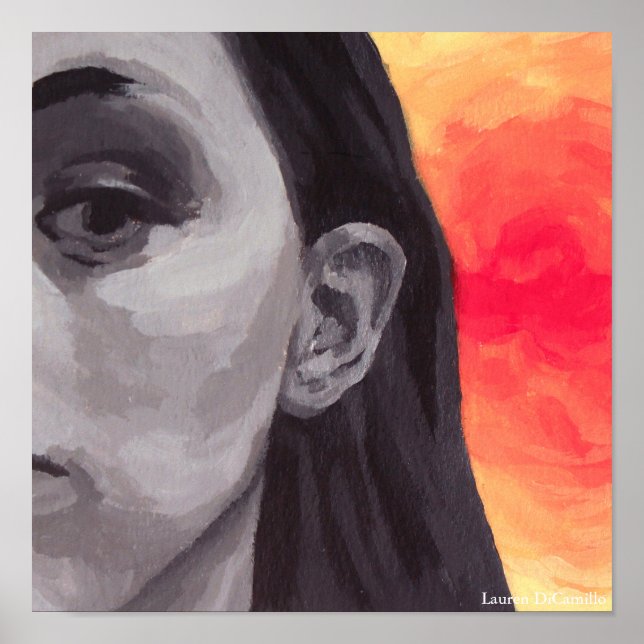 Color Portrait Poster (Front)