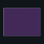 color Russian violet Postcard<br><div class="desc">color Russian violet 32174D</div>