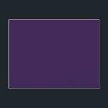 color Russian violet Postcard<br><div class="desc">color Russian violet 32174D</div>