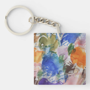 Color Splash Acrylic Key Ring