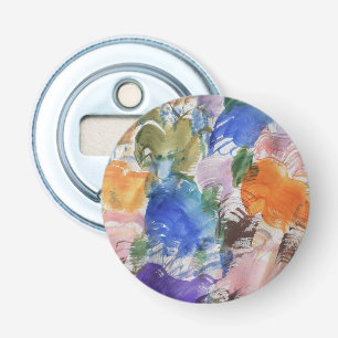 Color Splash Button Bottle Opener