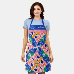 Color Splash Custom Name Apron