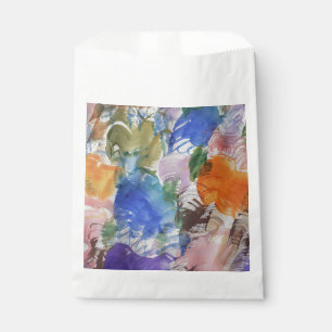 Color Splash Favor Bag