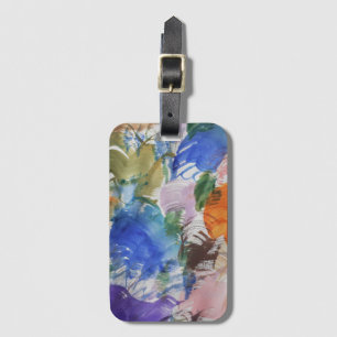 Color Splash Luggage Tag
