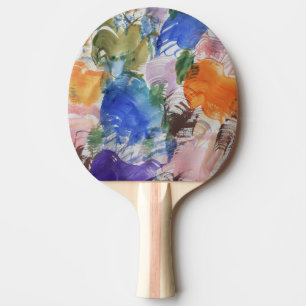 Color Splash Ping Pong Paddle