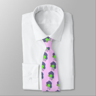 Color Splash/ PopArt Flower Tie