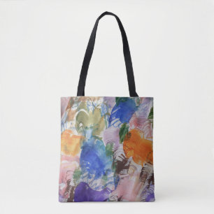 Color Splash Tote Bag