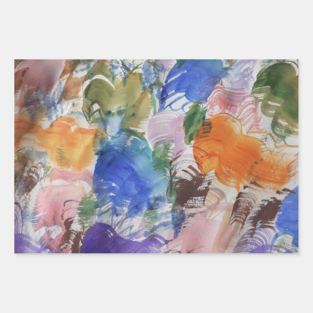 Color Splash Wrapping Sheets (Front)