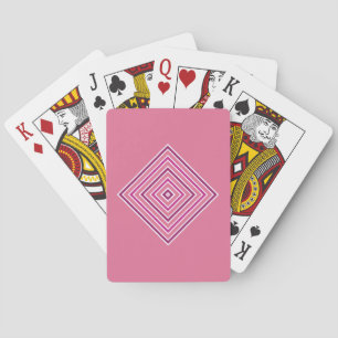 COLOR SQUARES custom playing cards