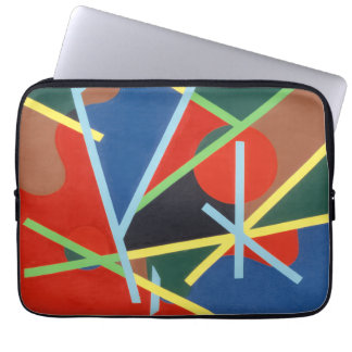 Color Stick Pattern Laptop Sleeve