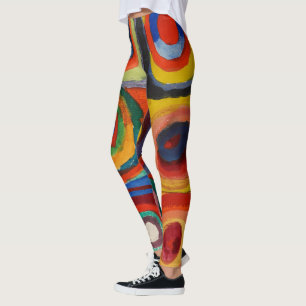 Color Study, 1913 by Wassily Kandinsky Leggings