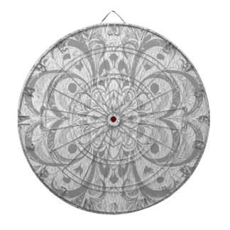 Color Symphony Mandala – Bold Psychedelic Floral Dartboard