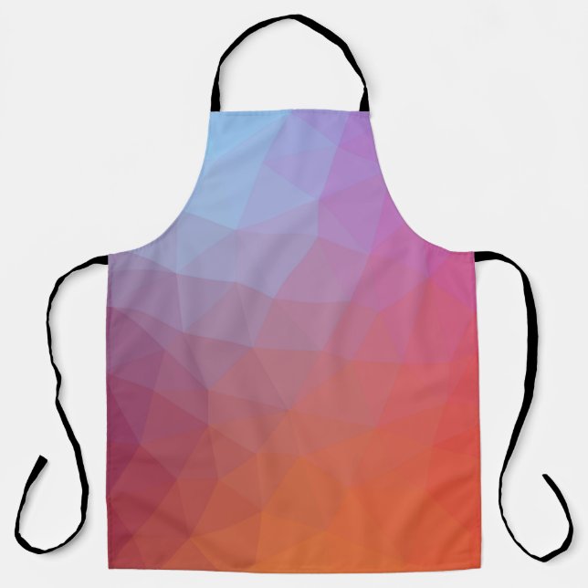 color theme mosaic abstract backgroundabstract,bac apron (Front)