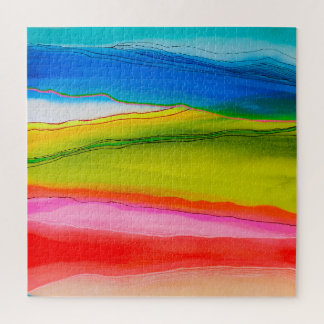 Color Wave No.1 Jigsaw Puzzle