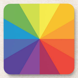COLOR WHEEL COASTERS